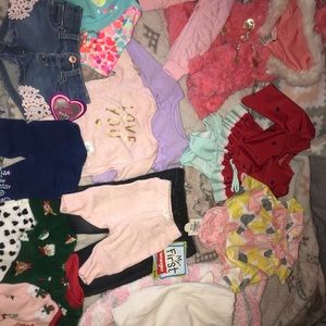 Baby Girl Clothes Lot NB/ 0-3 !